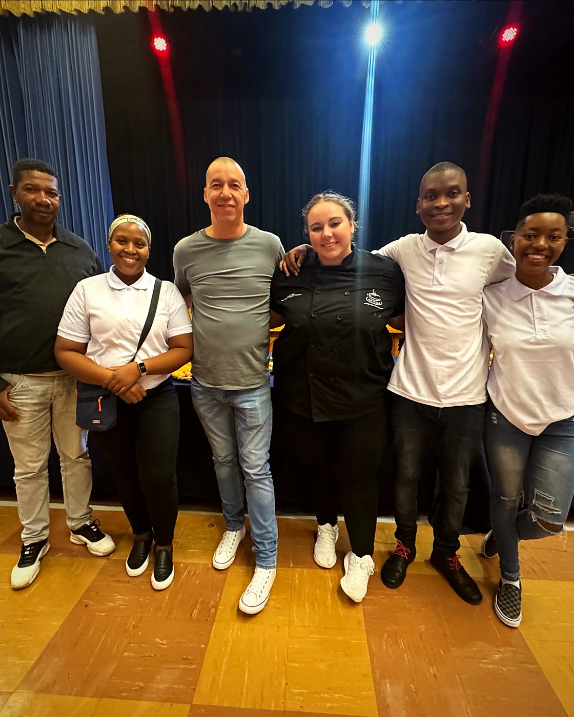 The Artisan catering team at an event